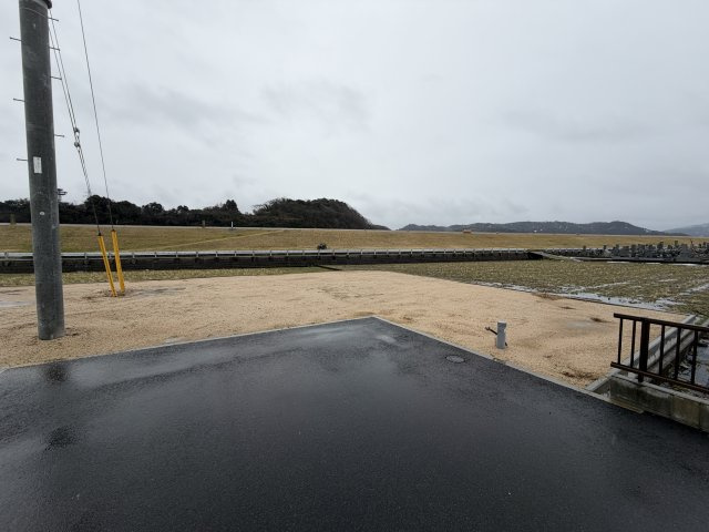 倉吉市下田中土地の外観