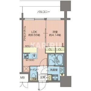 プレジオ城北の間取り