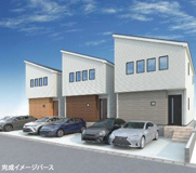 厚木市妻田東1丁目　新築分譲住宅　全3棟の画像