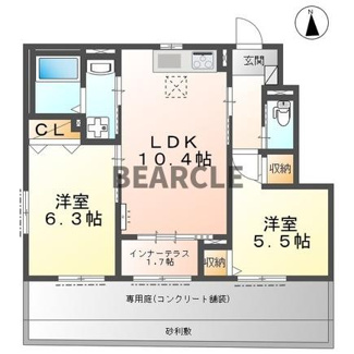 【間取り】 | Corazon江戸町