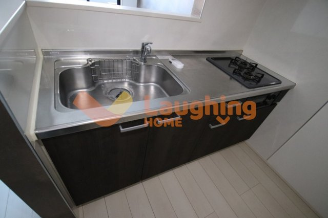 久留米市宮ノ陣５丁目のアパートのキッチン|キッチンでお料理をお楽しみください