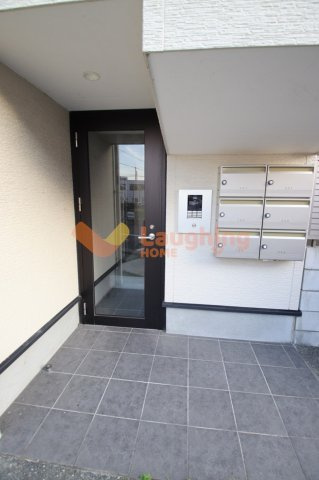 久留米市宮ノ陣５丁目のアパートのロビー|清潔なロビーです