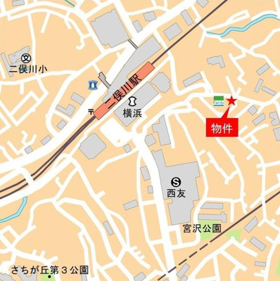 【地図】 | ウィステーリア二俣川