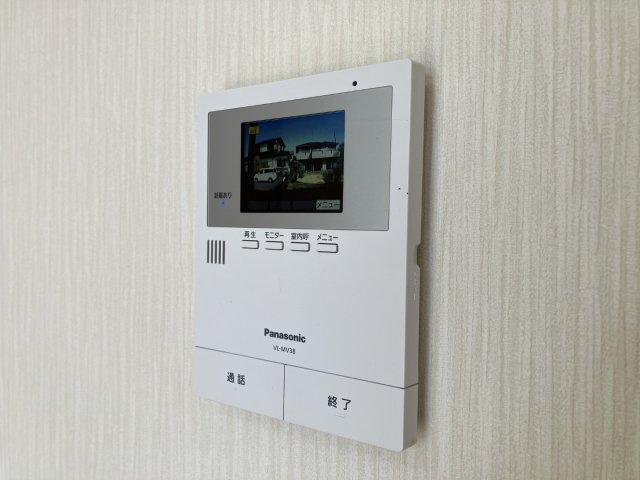 パレス小沢Ⅰのセキュリティ|モニター付きインターホン