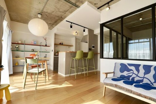 ディオフェルティ旭公園　11階の居間・リビング