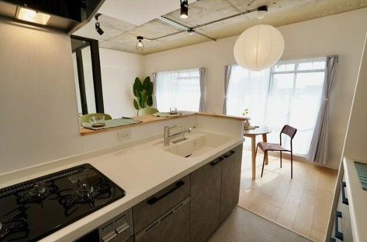 ディオフェルティ旭公園　11階のキッチン