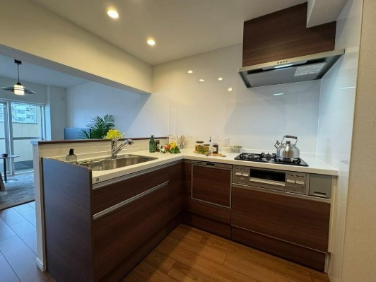 高殿コーポ　8階のキッチン