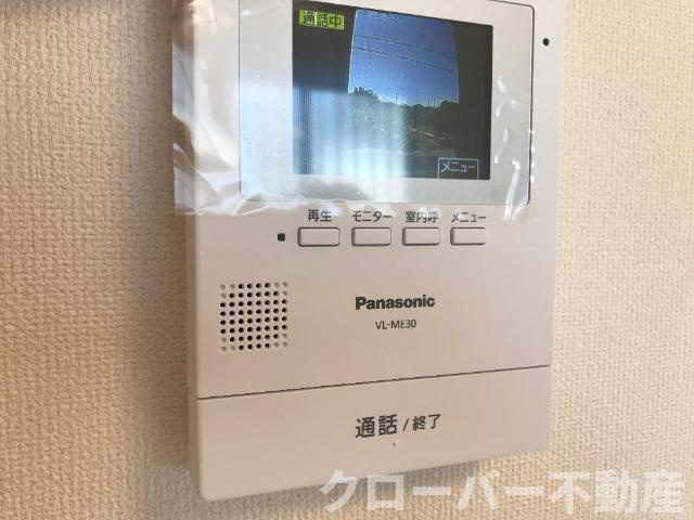 メゾン・クワトロのセキュリティ|カメラ付インターホン