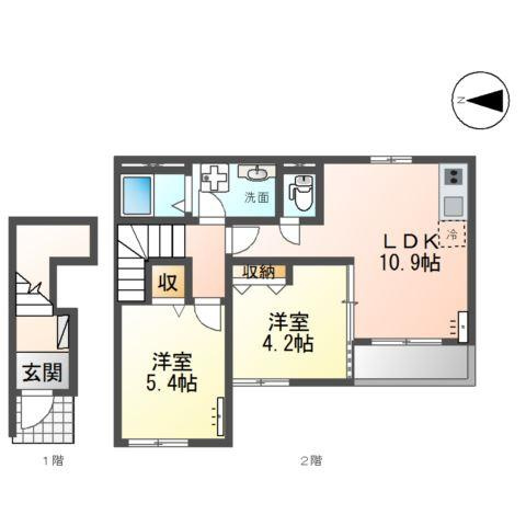 メゾン・クワトロの間取り