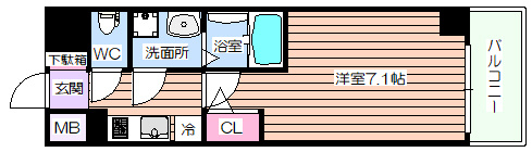 【間取り】 | サムティ福島ルフレ