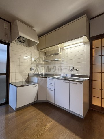 柏原市法善寺２丁目のテラスのキッチン