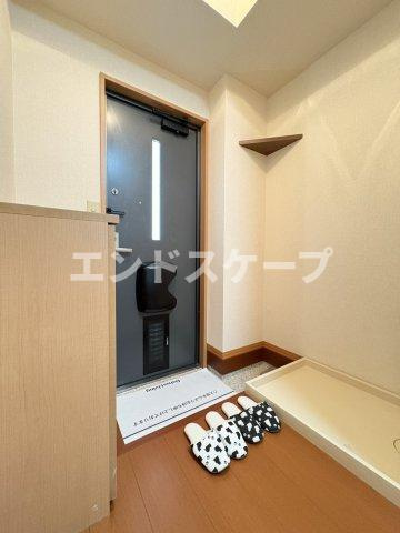 リビングタウン上並榎　Bの玄関|高崎、前橋、伊勢崎エリアのお部屋探しはエンドスケープまで！お客様の理想お聞かせ下さい♪