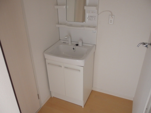 マンションフラワーの洗面所