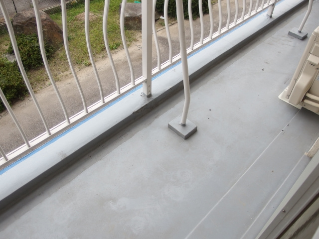 マンションフラワーのバルコニー