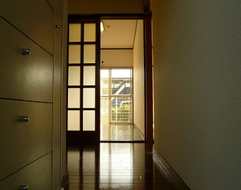 イナタケハウスの玄関|※別号室参考写真です