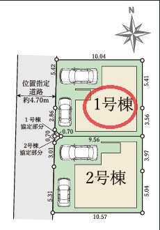 【区画図】 | Terrechez東大阪市玉串町１期 | 区画図