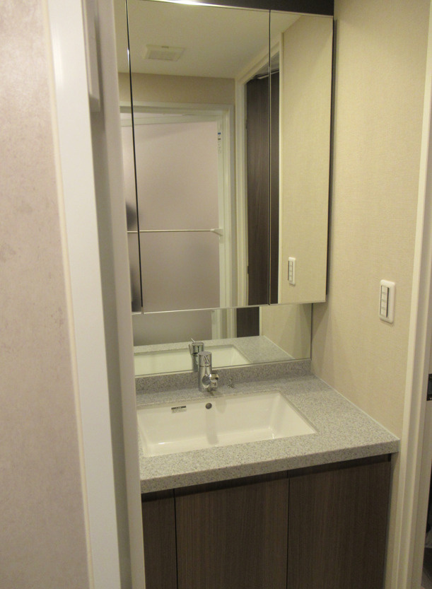 リビオ東中野ヒルトップの独立洗面台