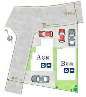 【区画図】 | 東久留米南沢2期　全2棟　B号棟 | 東久留米南沢2期　全2棟　B号棟