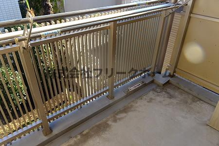 三鷹台第二エミネンスのバルコニー