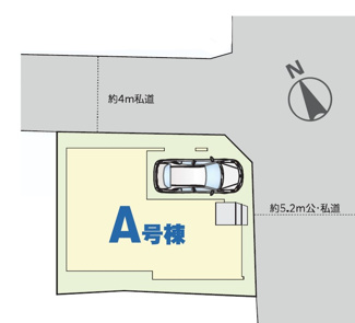 【区画図】 | 川口市坂下町４丁目　新築戸建