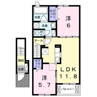 【間取り】 | ひまわりⅢ