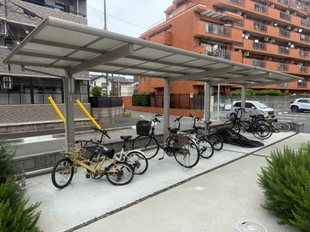 ガーデンテラスのその他共用部分|駐輪場です