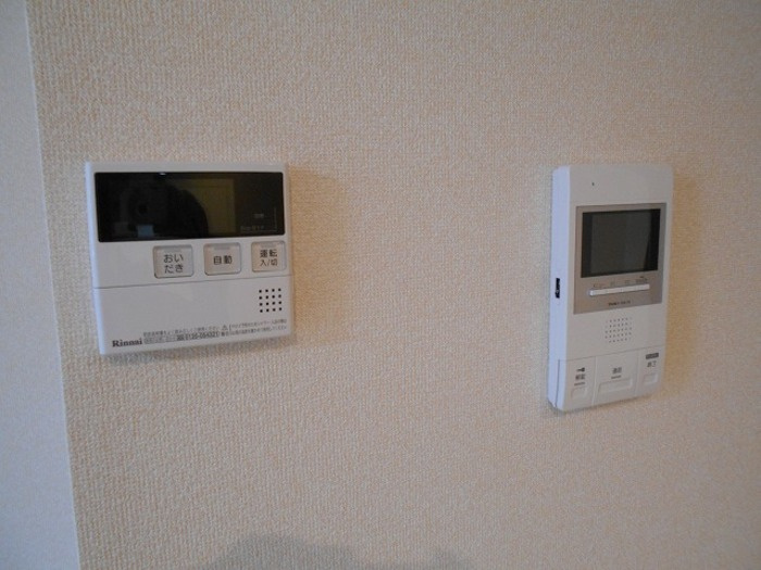 ガーデンテラスのセキュリティ|モニター付きインターホンです