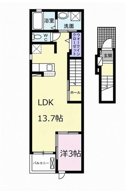 イリゼⅡの間取り