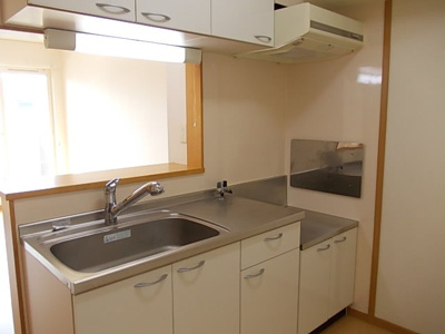 【キッチン】 | ニュージェルメ・アイⅡ | お料理しやすいキッチンです