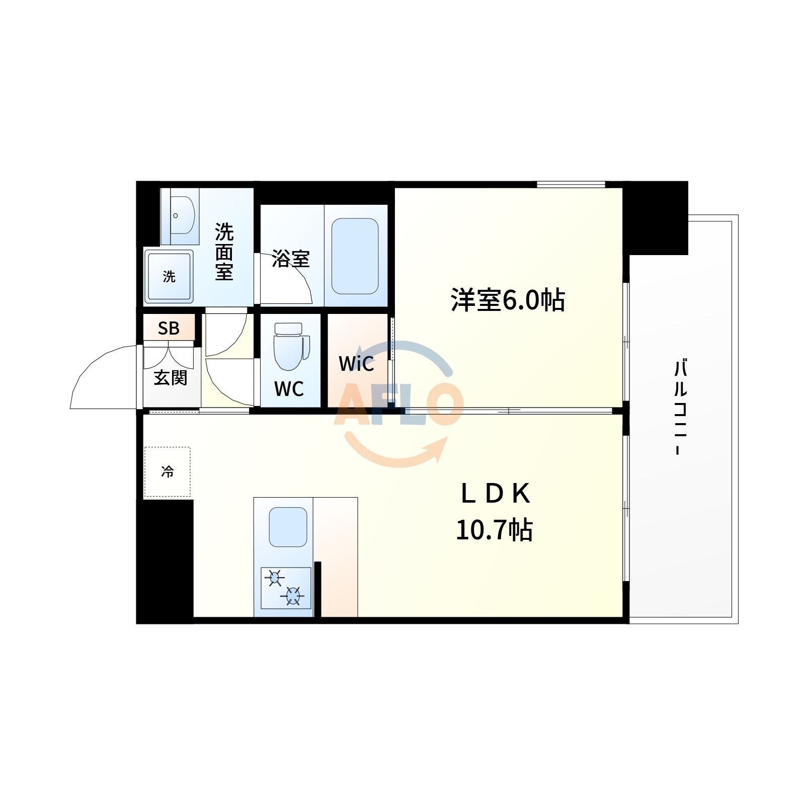 プレジオ御幣島の間取り|プレジオ御幣島　間取り