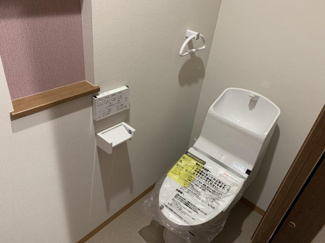 【トイレ】 | 右京区嵯峨中又町 | 新築時の写真です