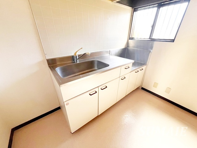 メゾン・フレグランスのキッチン|ガスコンロ設置可能キッチンです！