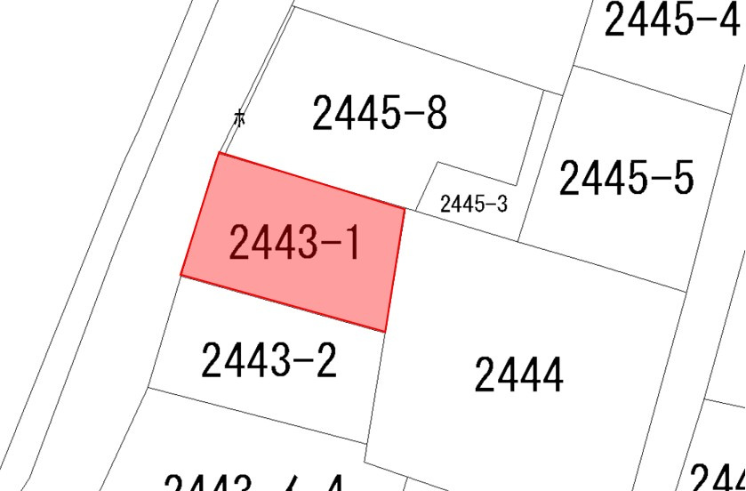 鶴賀　土地の土地図