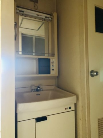 サンハイツサワヒラの洗面所