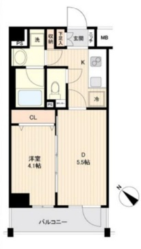 【間取り】 | 日神デュオステージ池上