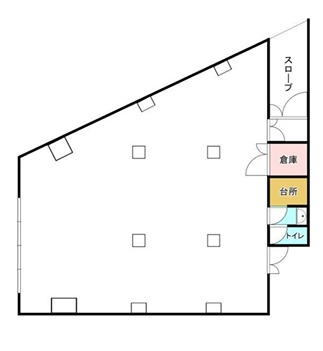 妙心寺ビルの間取り