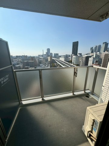 プレサンス大須観音　名古屋市賃貸　仲介手数料無料のバルコニー|バルコニー
