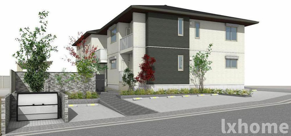 パラッツォ　グロリオーサⅢの外観パース|外観パースです