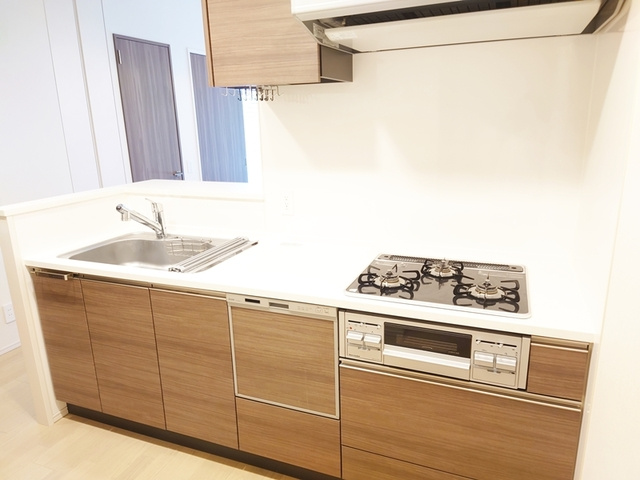 ザ・パークハウスオイコス赤羽志茂フォーススクエアのキッチン|お料理しやすいガスコンロです☆