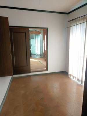 【居間・リビング】 | 広島市安芸区船越1丁目 | ※CGで家具小物等を消したイメージです。