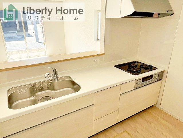 結城市結城第43Ⅱ期　新築戸建　2号棟のキッチン|同形状・同仕様