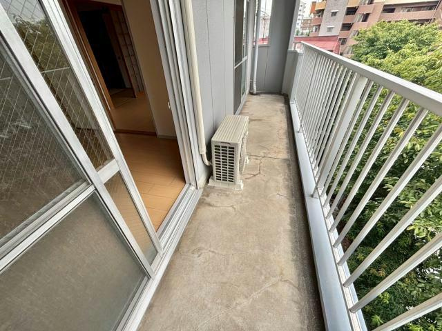 マリッチ今宿のバルコニー