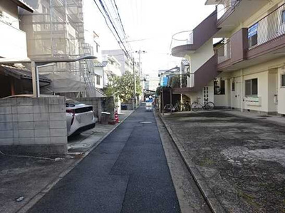 【前面道路含む現地写真】 | 広島市南区旭１丁目