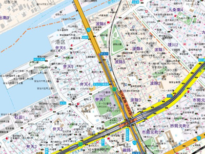 【地図】 | Louis Residence 弁天町