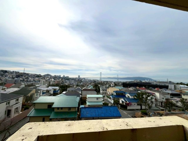 明舞第2団地8号棟の展望