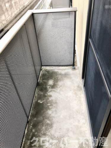 アーバンライフB棟のバルコニー