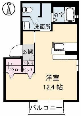 アーバンライフB棟の間取り