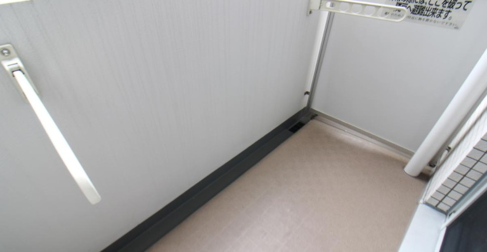 カスタリア住吉のバルコニー