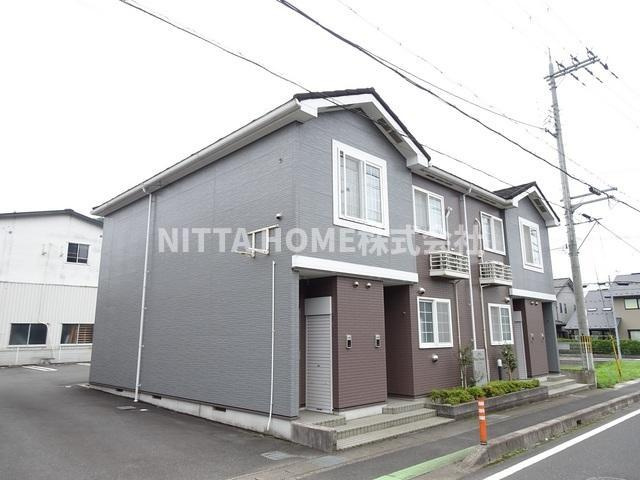 ドゥ　メゾンＢの外観|１フロア２住戸のアパートです★