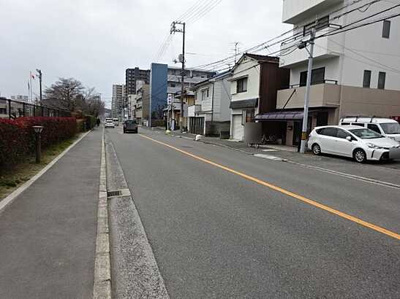 【前面道路含む現地写真】 | 広島市南区宇品西３丁目